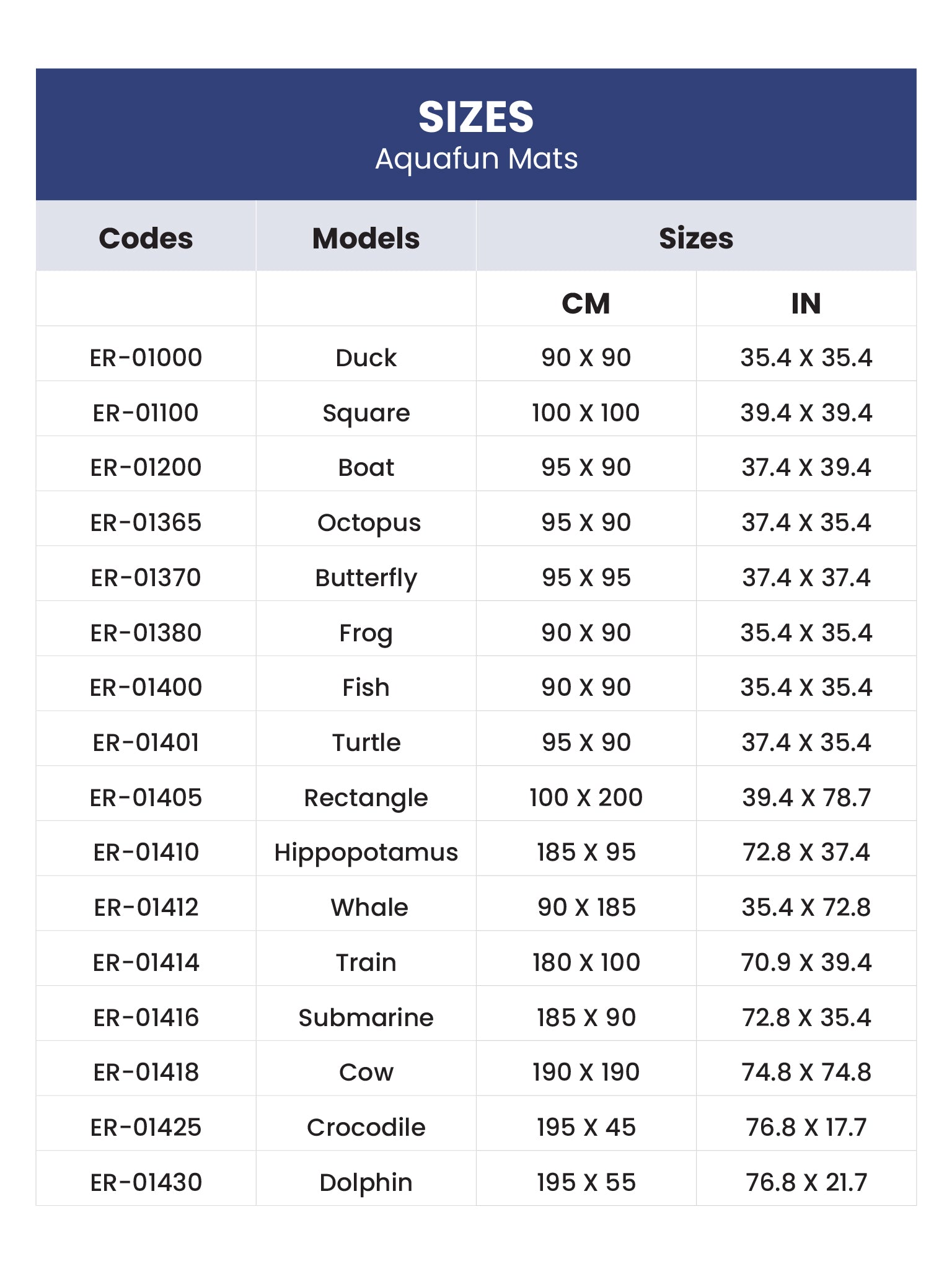Matelas Aquafun (couleurs variées)
