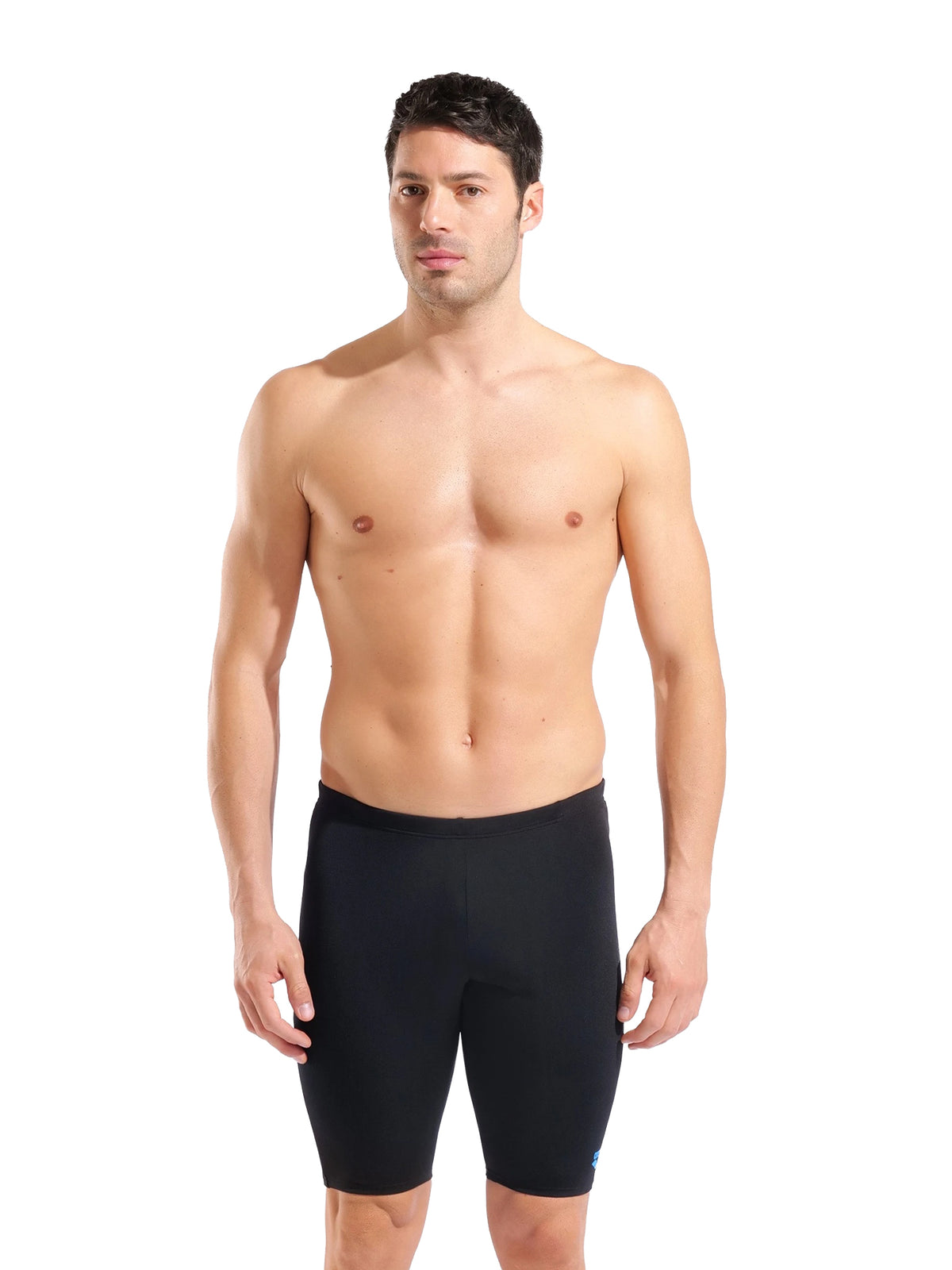 Men’s Dynamic Swim Jammer – Black/White
