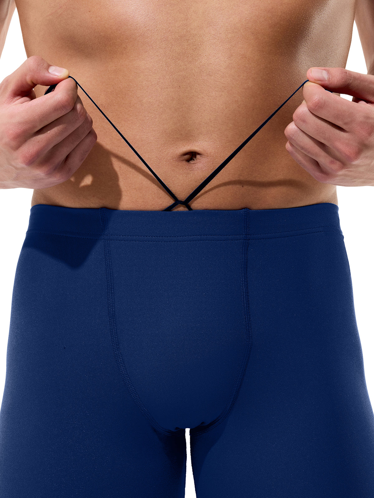 Men's Team Endurance+ Max Solid Swim Jammer - Navy