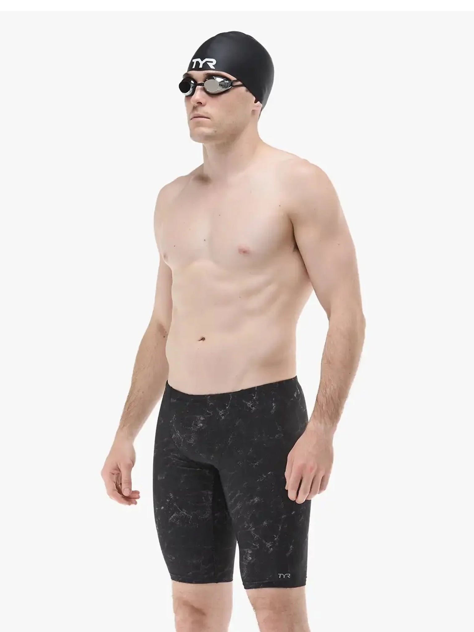 Men's Durafast Elite Zephyr Swim Jammer - Black