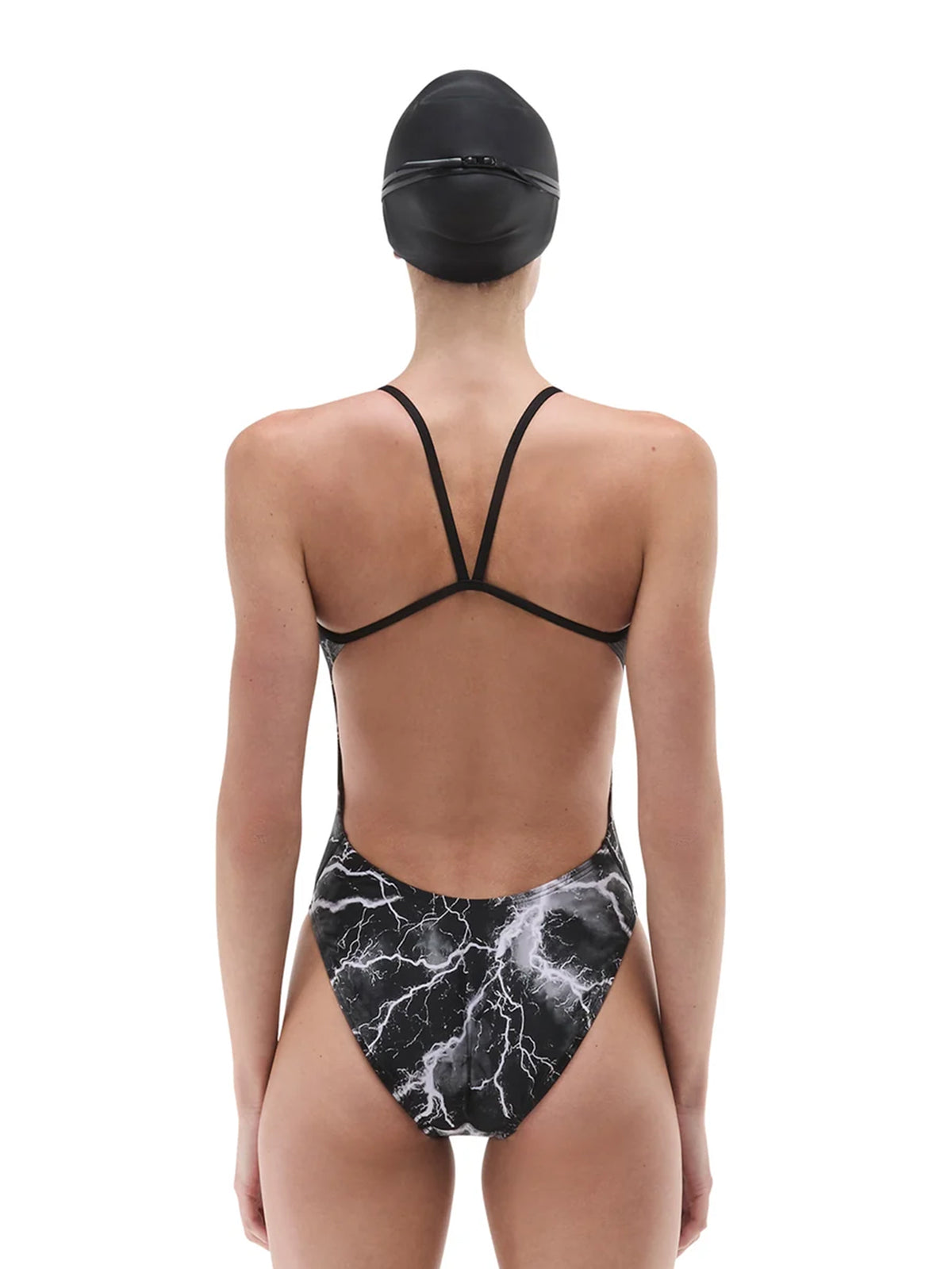 Women's Cutoutfit Durafast Elite Arterix One-Piece Swimsuit - Titanium