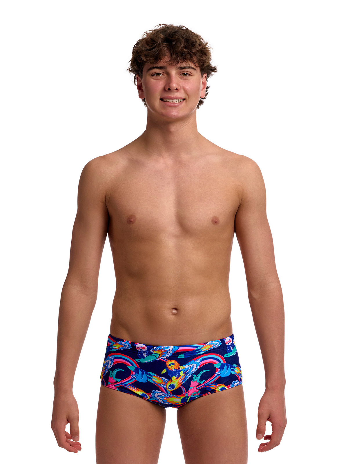 Brief de natation Sidewinder Trunk pour garçons - Blast Buddies