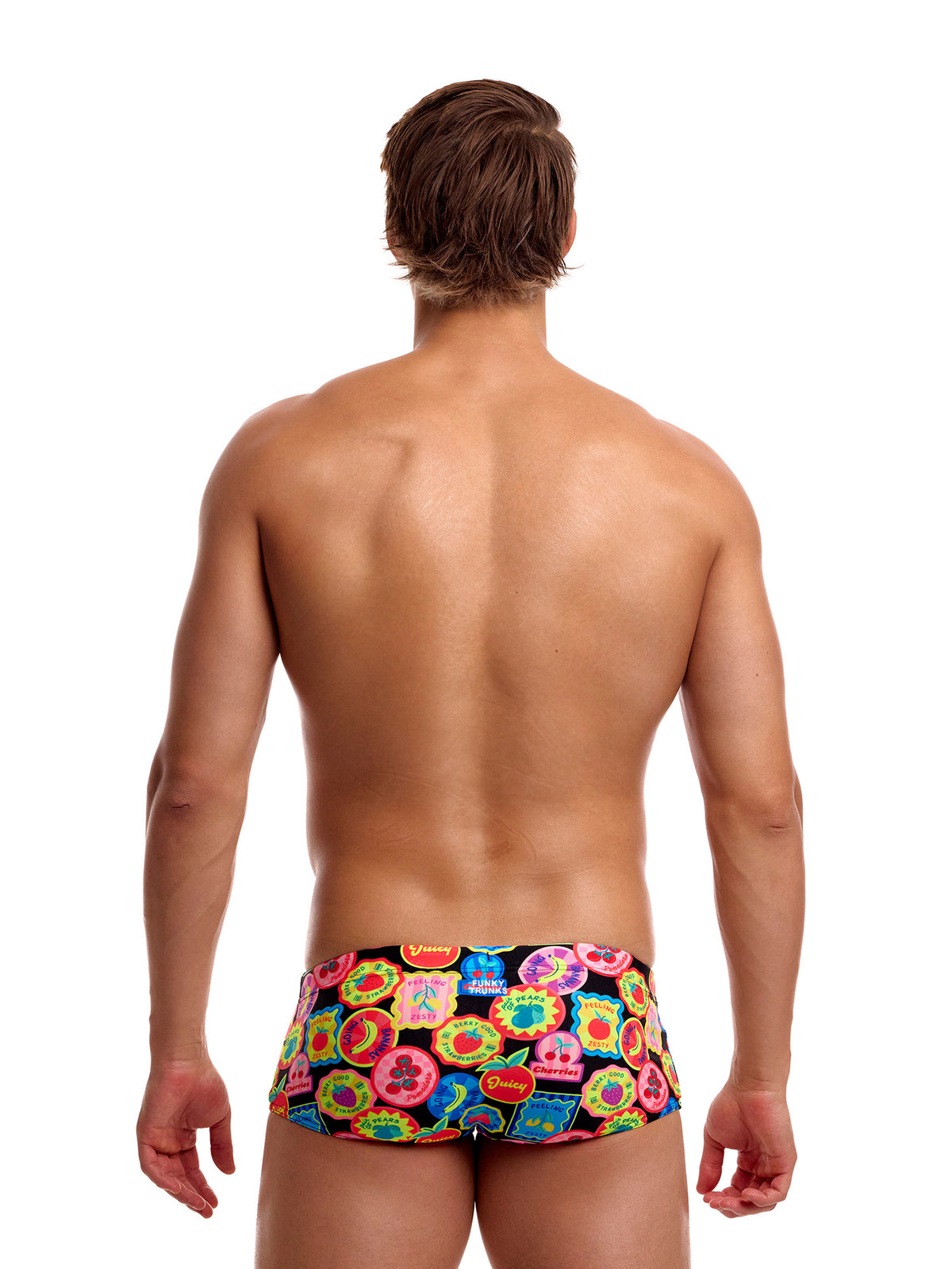 Brief de natation Sidewinder Trunk pour hommes  - Berry Good
