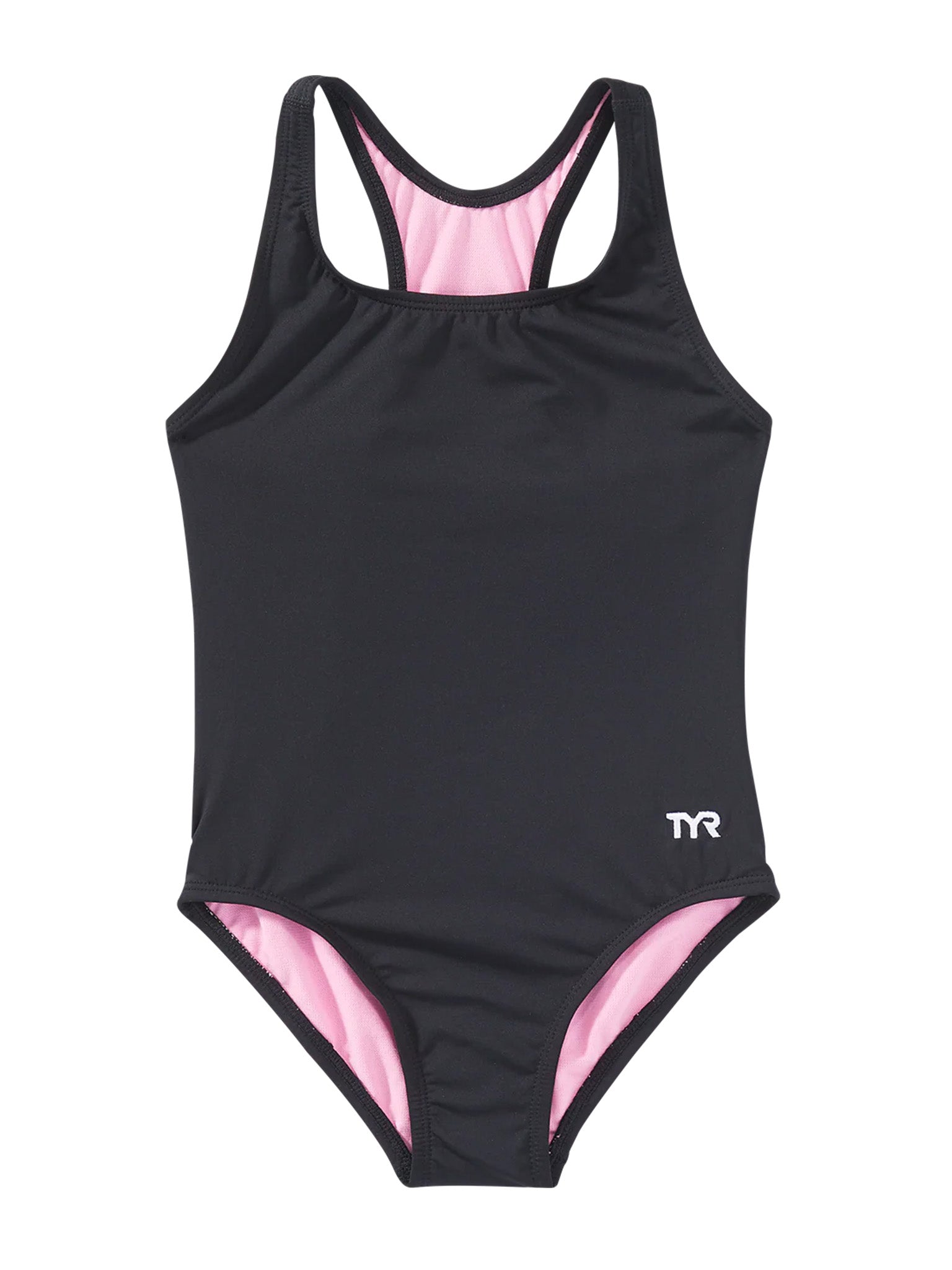 Maillot de bain une-pièce Ella Maxfit Durafast Elite pour filles - Noir
