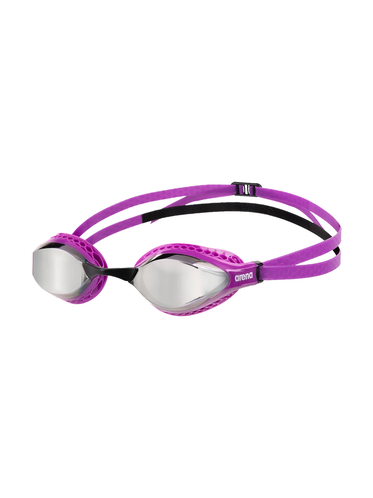Air Speed Mirror Swim Goggles – Silver/Purple/Black