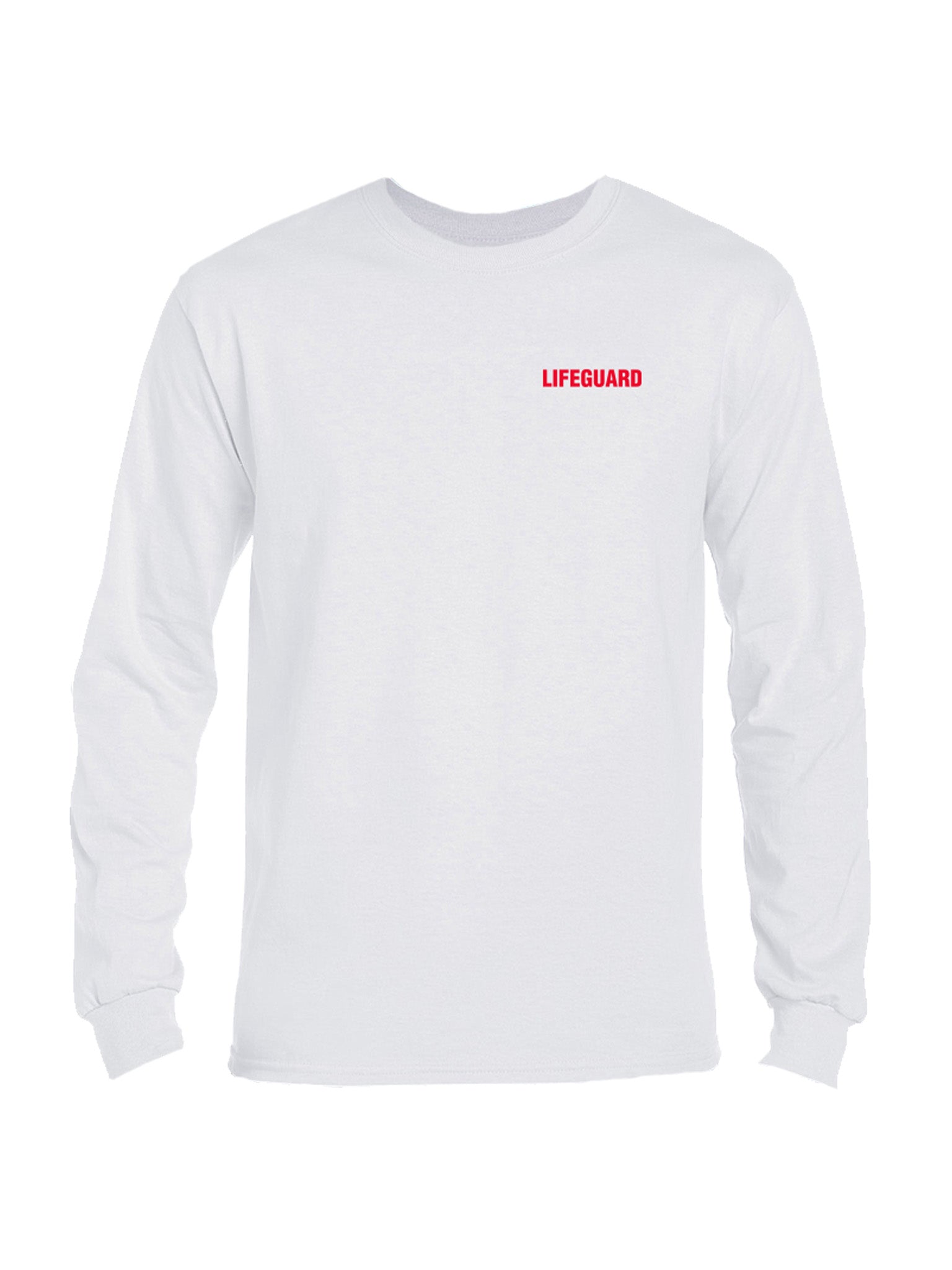 ¨Lifeguard¨ Long Sleeve T-Shirt - White